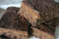 Schoko-Mandel-Schnitten (Brownie-Kuchen)