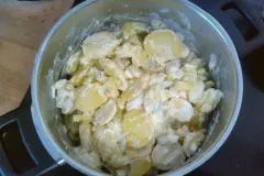 Kartoffelsalat mit selbstgemachter Mayonnaise