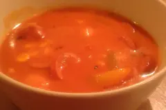 Oma's Cabanossi Suppe