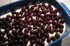 Schneller Kirsch-Quark-Auflauf
