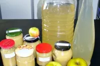 Fruchtig intensives Apfelwasser & Apfelmus