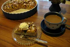 Eine saftige Apfeltarte mit Quark-Öl-Teig