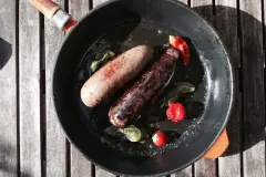 Eingefrorene Blut- und Leberw&uuml;rste wie frisch vom Metzger