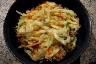 Spitzkohl-Apfel-Karotten-Salat