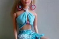 Ohrringe für die Barbie Puppe herstellen