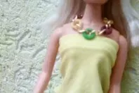 Halskette und Armband für Barbie fix gebastelt