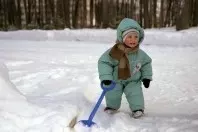 Kleinkinder vor Kälte schützen