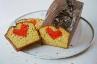 Rührkuchen mit Herz