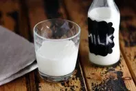 Keine Milch bei Bakterien im Hals