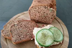 Das einfachste Vollkornbrot der Welt - ohne Gehzeit