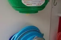 DIY-Halterung für Kunststoffdeckel
