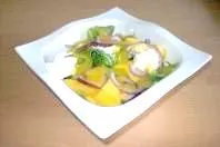 Rucola-Salat mit Mango