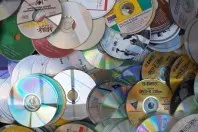 Ein richtig hochwertiger Rohstoff - überzählige CDs