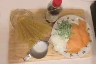 Sahnige Lachs-Spaghetti ohne Sahne