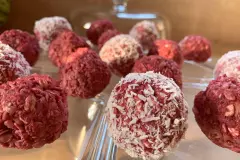 Himbeer-Pralinen - fruchtig, gesund & lecker