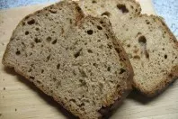 Roggen-Dinkel-Vollkornbrot ohne Hefe