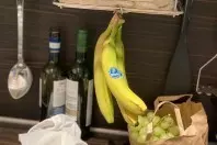 Bananen vor Druckstellen bewahren