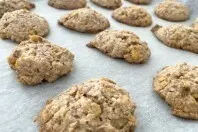 Schnelle Cornflakes-Kekse mit Kokosgeschmack