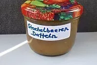 Stachelbeer-Dattel Marmelade - zuckerarm