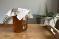 Kombucha selber machen (fermentiertes Tee-Getränk)