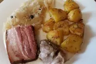 Sauerkraut mit Schweinebauch