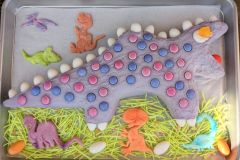 Dino Kuchen aus der Springform