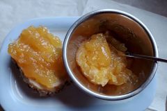 Orangengelee mit Ingwer und Zimt