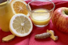 Ingwer-Shot mit Kurkuma und Apfel selber machen