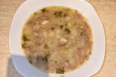 Kohlrabi-Eintopf mit Rinderbrust