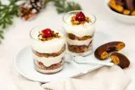 Lebkuchen-Tiramisu im Glas