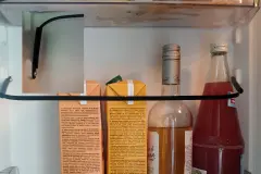 DIY Flaschenhalter für Kühlschranktür