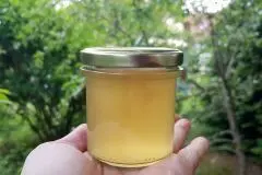 Holunderblütengelee mit Apfelsaft