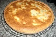 Rhabarberkuchen mit Grieß