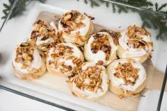 Zimtschnecken mit Frischkäse-Frosting