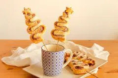 Blätterteig-Tannenbäume am Spieß – süß & herzhaft