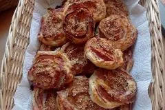 Schinken-Käse-Schnecken