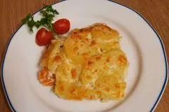 Vegetarisches Gratin mit Kartoffeln & Gemüse