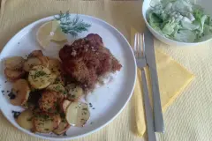 Kabeljaufilet à la Bordelaise