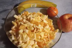 Winterlicher Obstsalat