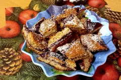 Linzer Streifen vom Blech