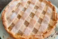 Schneller Apfelmuskuchen mit Fertig-Mürbeteig