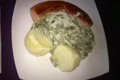 Fisolen nach Wiener Art - Rahmfisolen