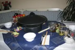 Alles f&uuml;r die gesellige Wok-Runde