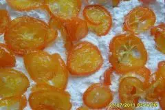 Kandierte Kumquat - Variation