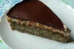 Mohnkuchen mit Schoko-Guss