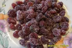 Kandierte Cranberries