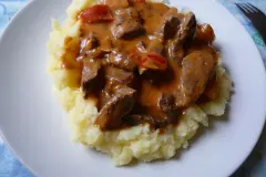 Gefl&uuml;gelleber-Ragout (g&uuml;nstig)