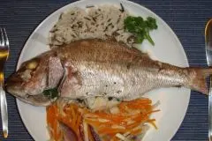 Dorade aus dem Bratschlauch