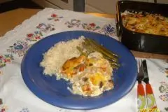 Zwiebel-Steak-Pfanne "deftig"