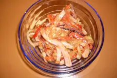 Teufelssalat mit Fleischwurst